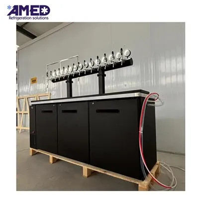 Przenośna lodówka z kegeratorem piwa z beczki